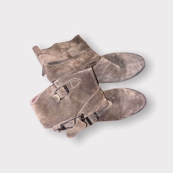 ZiGi Brown Boots Suede  Shoe Size 6.5 M - Picture 5 of 5
